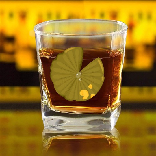 Lotus leaf Square Whiskey Glasses