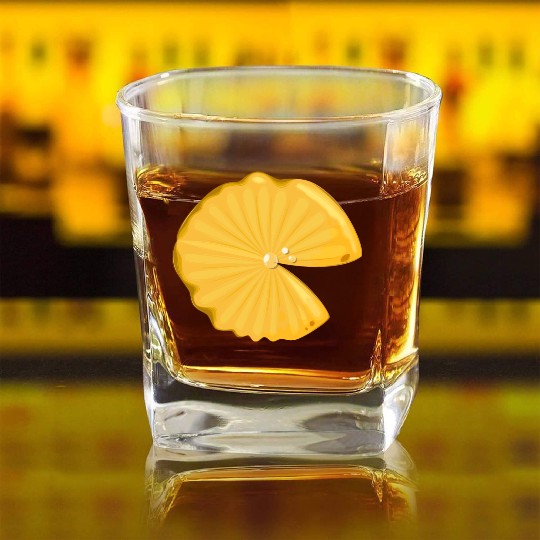 Lotus leaf Square Whiskey Glasses