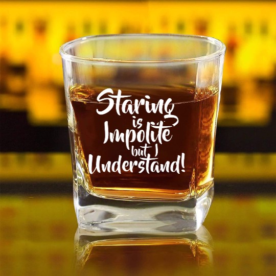 Funny Gym Workout Fitness Square Whiskey Glasses