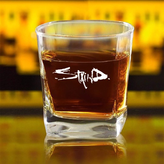 STAIND new black Square Whiskey Glasses