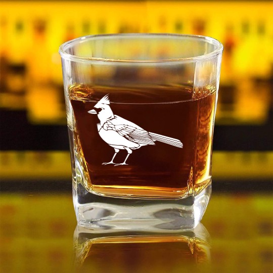 Cardinal Square Whiskey Glasses