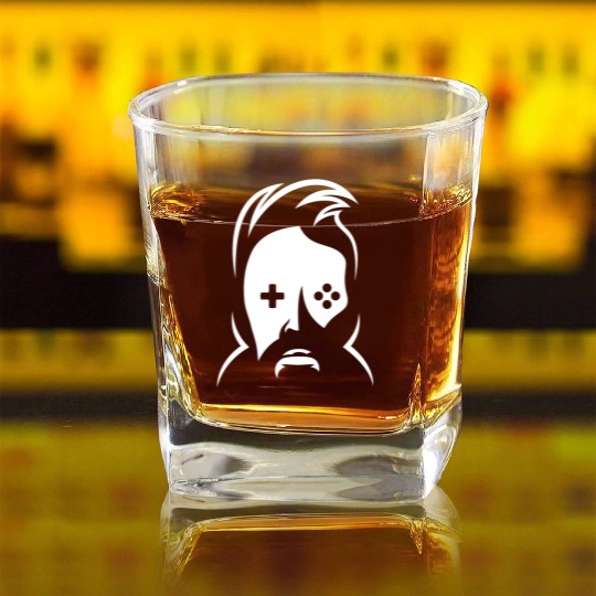 Geek Square Whiskey Glasses
