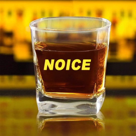 Noice Brooklyn Nine Nine Brooklyn 99 B99 Square Whiskey Glasses Square Whiskey Glasses