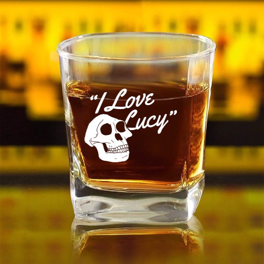 I LOVE LUCY Square Whiskey Glasses