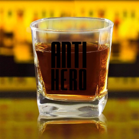 ANTI HERO Square Whiskey Glasses