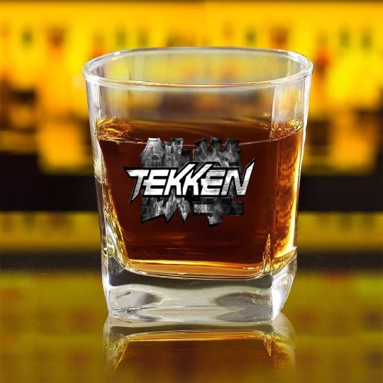 Tekken - Video Game Square Whiskey Glasses