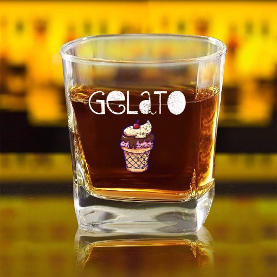 Gelato Square Whiskey Glasses