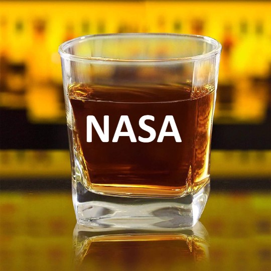 NASA Square Whiskey Glasses