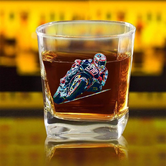 Marc Marquez MM93 - Ant Man Square Whiskey Glasses