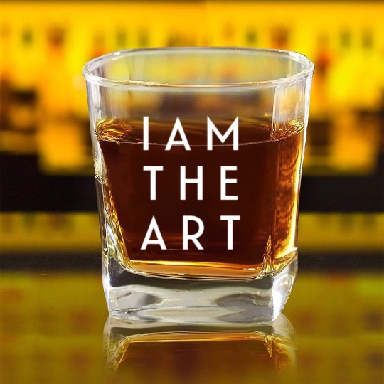 Artist Art Class Art Teacher Gift Square Whiskey Glasses