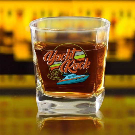 Mega Yacht, Mega Yacht Yacht, rock Square Whiskey Glasses