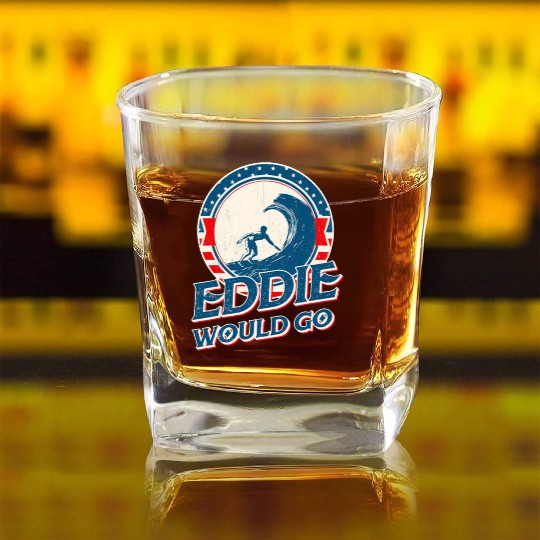 Eddie would go Square Whiskey Glasses
