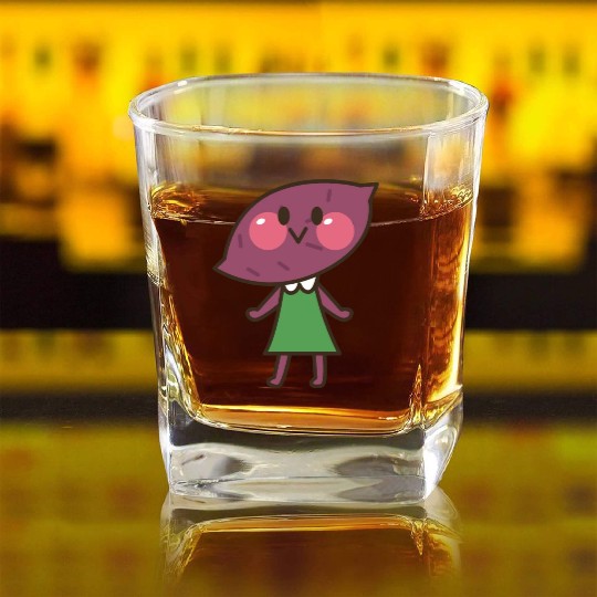 Sweet Potato Head Square Whiskey Glasses