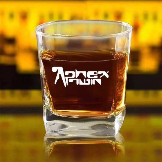 Aphex Twin Logo Square Whiskey Glasses
