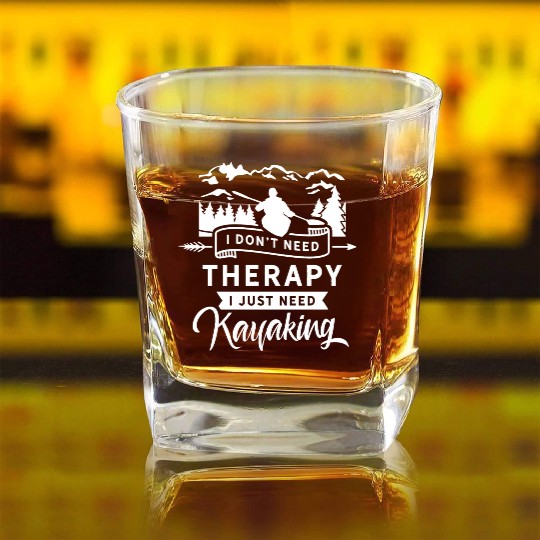 Kayak Kayaks Kayaking Kayakers Kayaker Square Whiskey Glasses