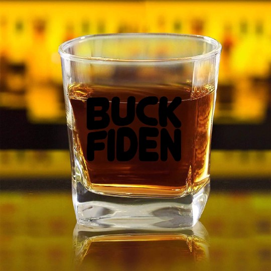 Buck Fiden Square Whiskey Glasses