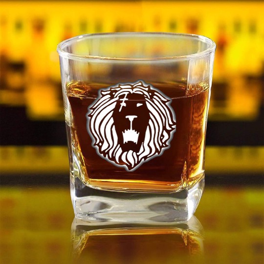 Nutcracker Lion'S Sin Escanor The Seven Deadly Sin Square Whiskey Glasses