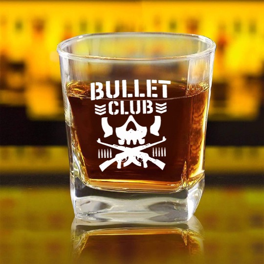 bullet club Square Whiskey Glasses