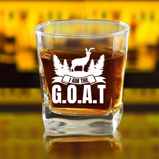 Goat Square Whiskey Glasses