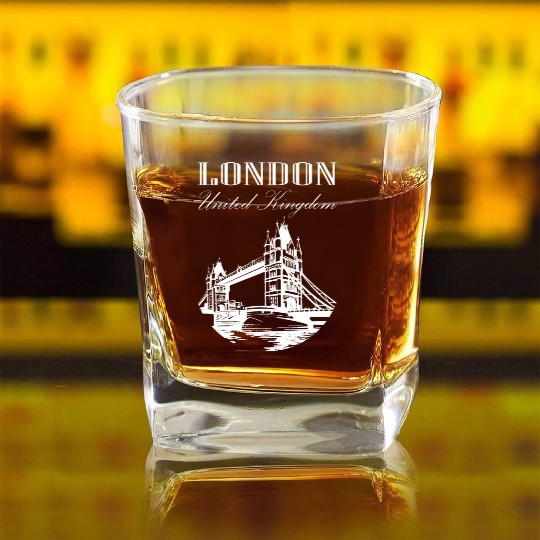 London Square Whiskey Glasses