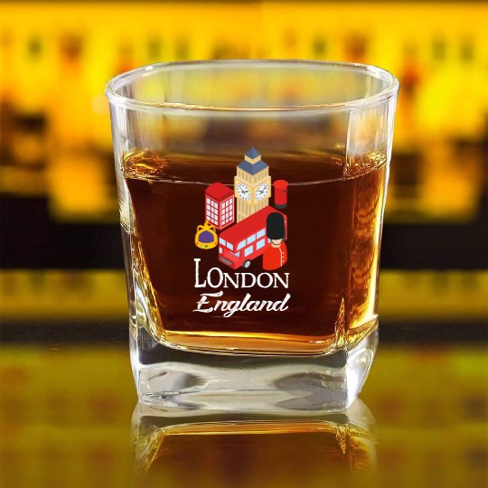 London Square Whiskey Glasses