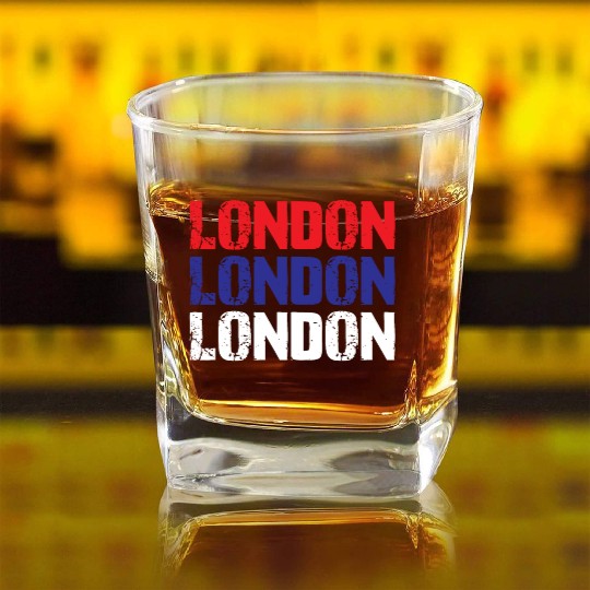 London Square Whiskey Glasses