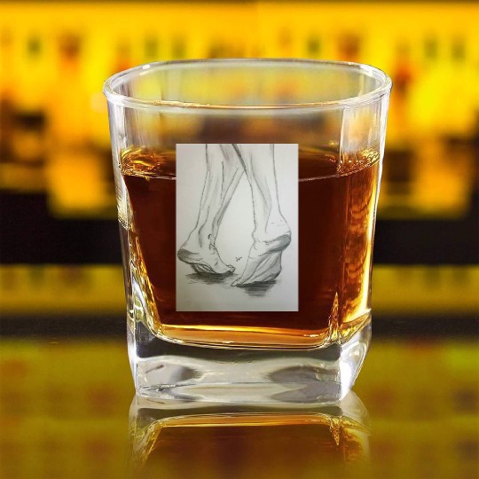 Barefoot Square Whiskey Glasses