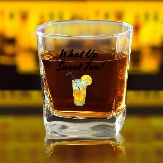 What up, Sweet Tea! Square Whiskey Glasses