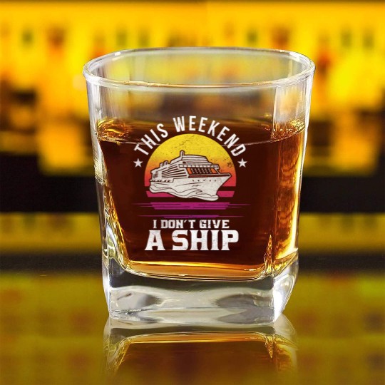Cruise Gift Cruising Square Whiskey Glasses
