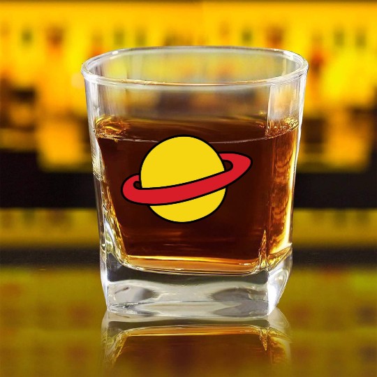 Homies Rugrats Black Square Whiskey Glasses