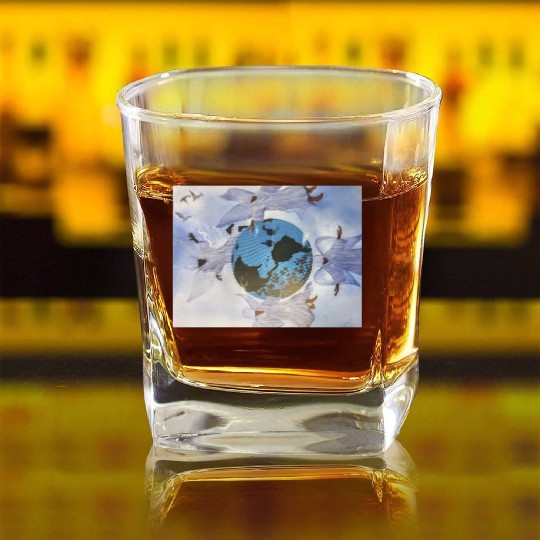 Blue Mountain Square Whiskey Glasses