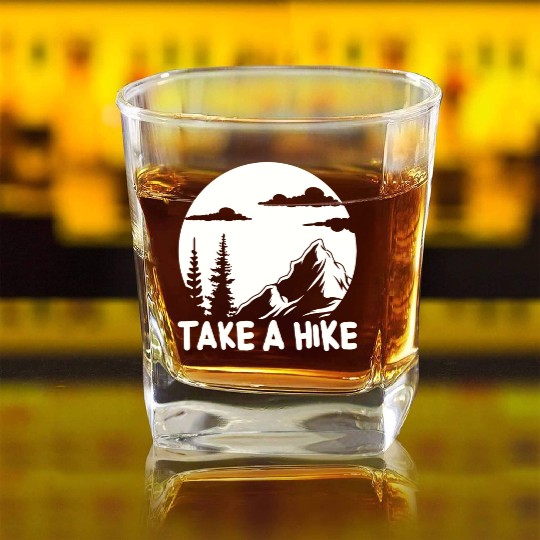 Hiking Go Mountaineering Hiking Tour Hiking Day Square Whiskey Glasses