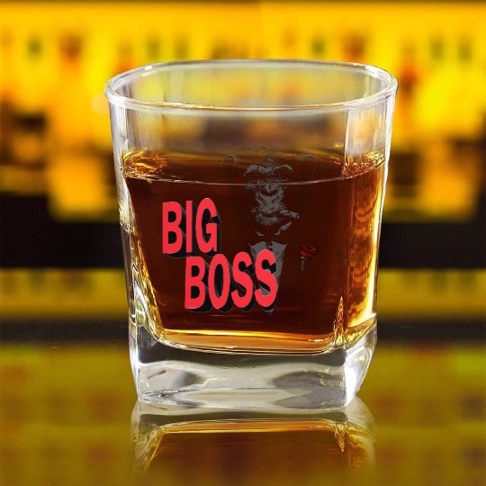 Big Boss Square Whiskey Glasses for Sale