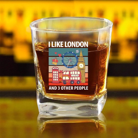 London Square Whiskey Glasses