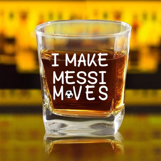 MESSI Square Whiskey Glasses