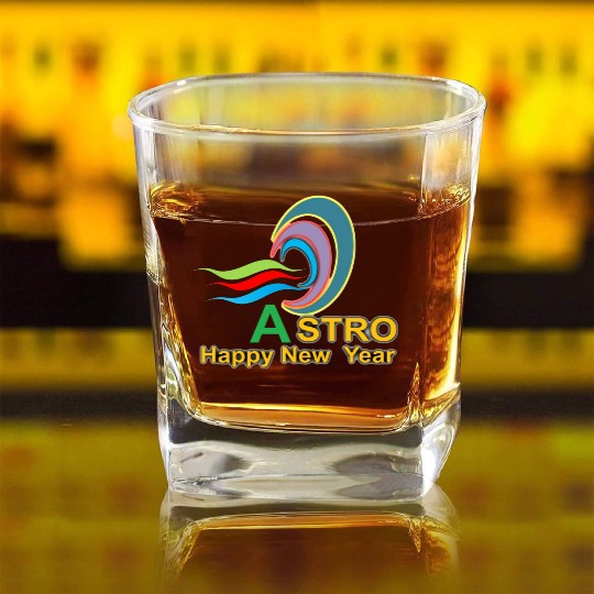 Astro B Square Whiskey Glasses