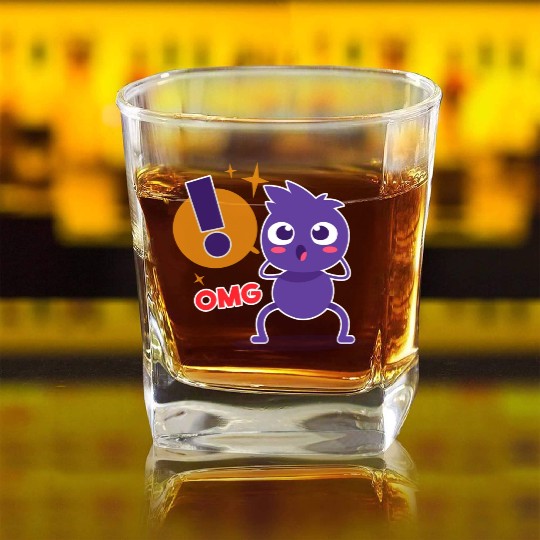 Omg Ant Square Whiskey Glasses