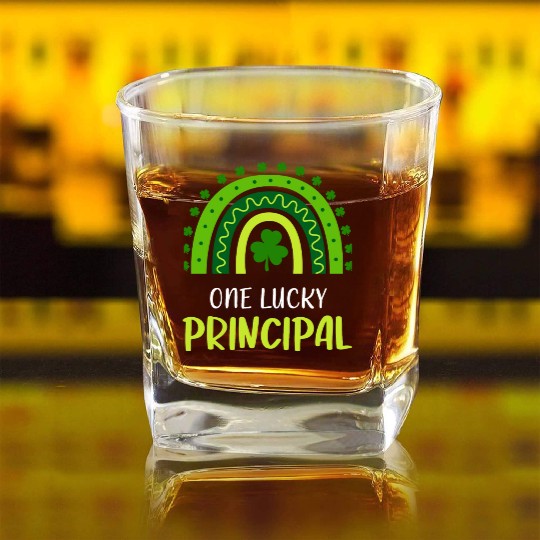 Principal St. Patrick's Day Square Whiskey Glasses