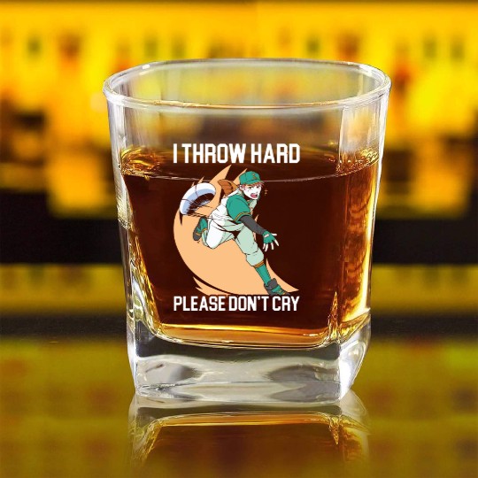 Baseball Player Baseball Coach Baseball Pitcher Square Whiskey Glasses