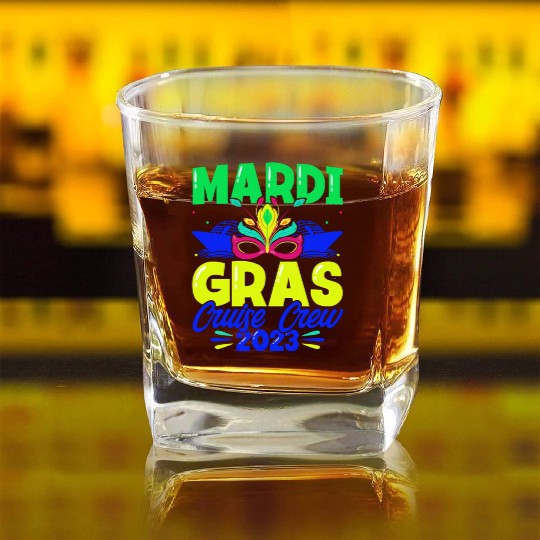 Mardi Gras Mardi Gras Cruise Mardi Gras Street Fes Square Whiskey Glasses