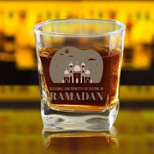 Ramadan Square Whiskey Glasses