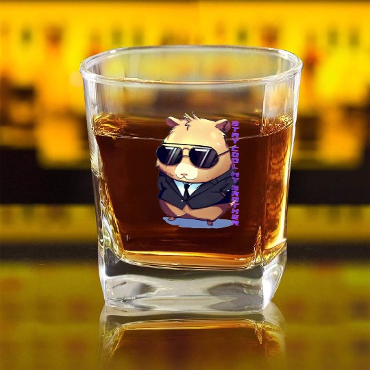 "MASBRO" Capybara Square Whiskey Glasses