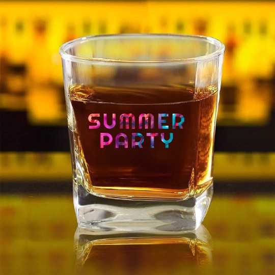 Stay Cool and Stylish: Our Summer Party Attire Tip Square Whiskey Glasses
