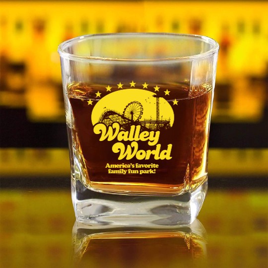 Walley World Tourist Square Whiskey Glasses