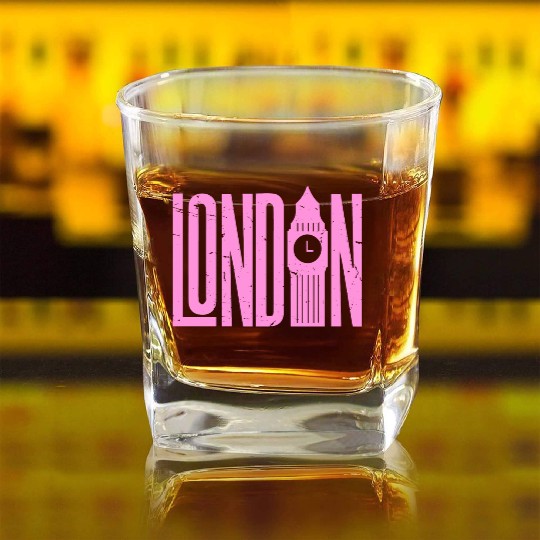 London Square Whiskey Glasses