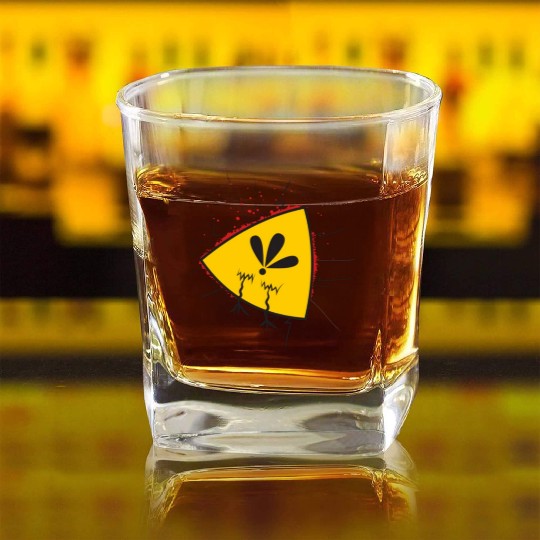 Angry bird Square Whiskey Glasses