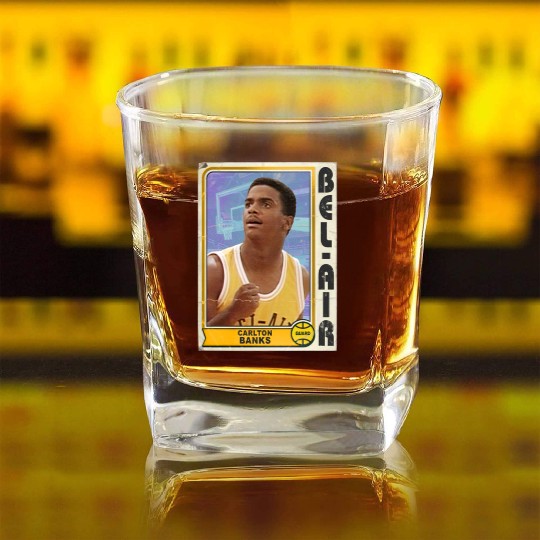 Fresh Prince Of Bel Air Square Whiskey Glasses