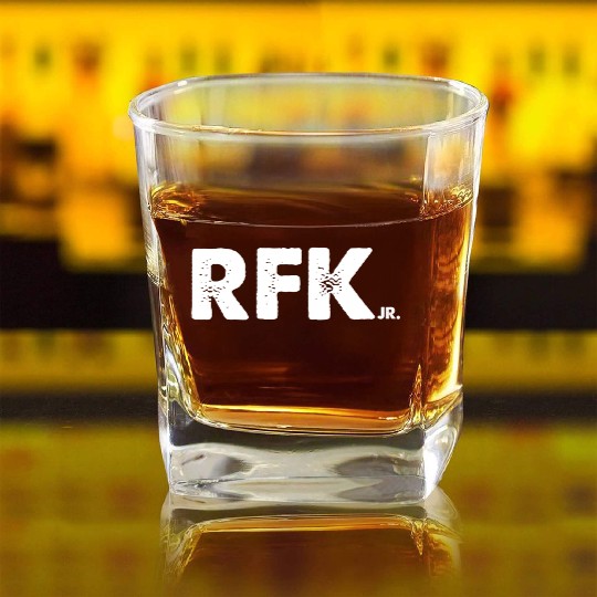 Rfk Jr Robert F Kennedy Jr For President 2024 Square Whiskey Glasses