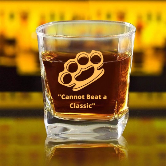 You can never Best a Classic Square Whiskey Glasses