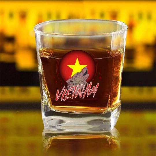 Vietnam Square Whiskey Glasses